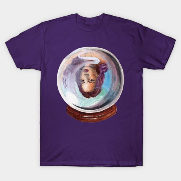 Crystal Ball T-Shirt by Heather Dorsch Creations